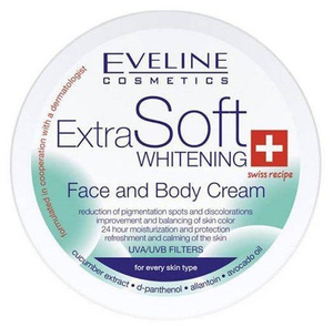 Eveline ExtraSoft Whitening Face and Body Cream 175ml