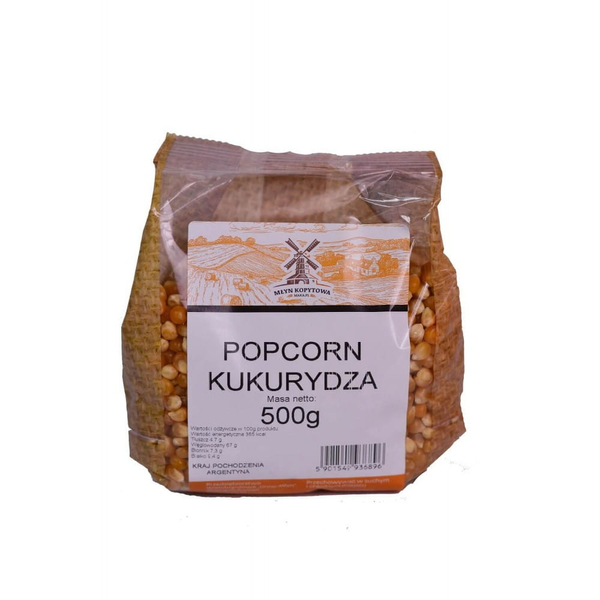Młyn Kopytowa Organic Popcorn Kernels 500g - Best for Healthy Movie Nights