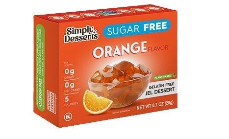 Simply Delish Jel Dessert, Orange - 20g