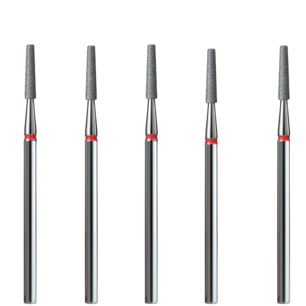 IQ Nails Diamond Nail Drill Bit Cone Extra Fine Cut 2.1 mm 5pcs