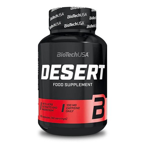 BioTechUSA Desert Supplement for Electrolyte Balance and Water Loss for Athletes 100 Capsules