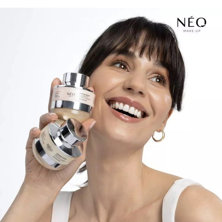 Neo Makeup Intense Serum Matujący Transparentny Puder Sypki dla Skóry Tłustej i Mieszanej 10g