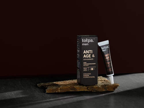 Tolpa Men Anti Age i Bariera Skóry Przeciwzmarszczkowy Krem pod Oczy 10ml