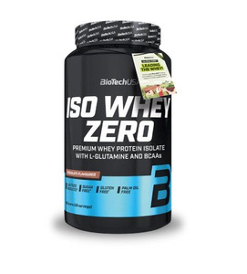 BioTechUSA Iso Whey Zero Cookies & Cream Whey Protein Isolate Powder For Muscle Support 908g