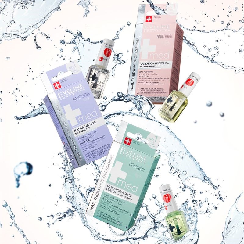 Eveline Nail Therapy Professional Overnight Nawilżająca Maska na Noc do Paznokci  Suchych i Łamliwych 12ml