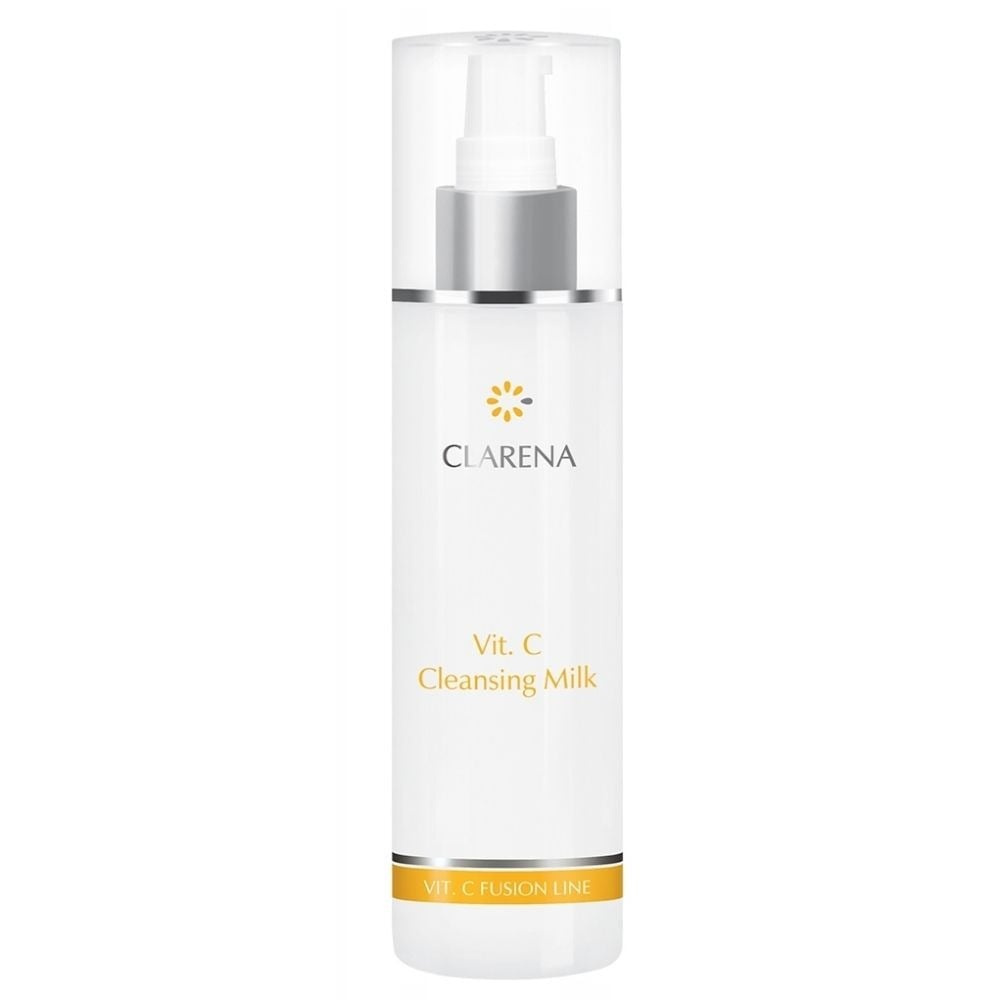 Clarena Vit C Fusion Line Makeup Remover Milk with Vitamin C Illuminating for Tired Skin 200ml