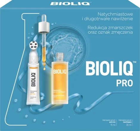 Bioliq Pro Set: Intensive Eye & Moisturizing Serums, 15ml & 30ml