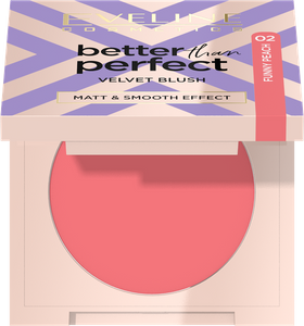 Eveline Better Than Perfect Pressed Blush No. 02 Funny Peach 1 Piece