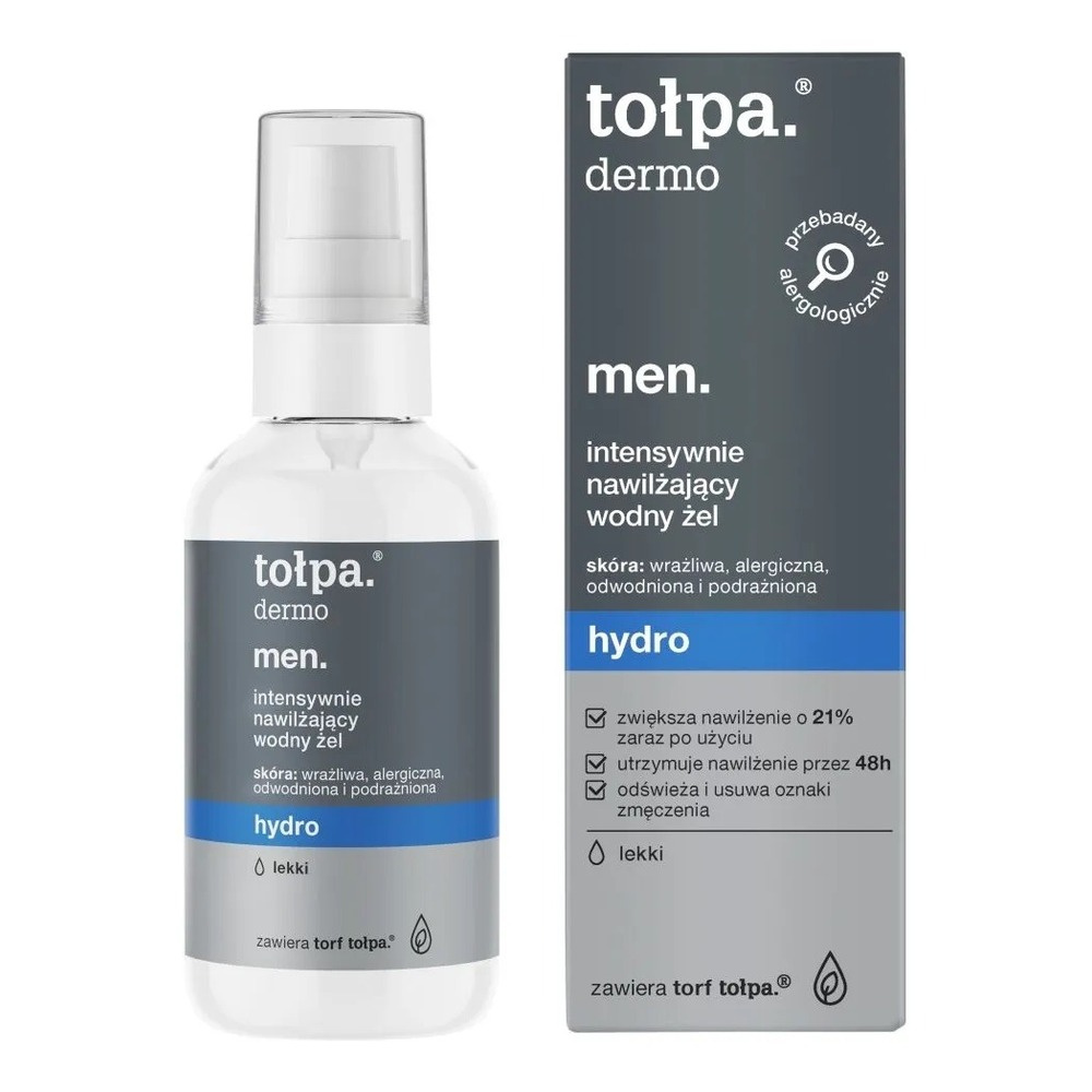 Tolpa Dermo Men Hydro Moisturizing Face Gel For Sensitive Skin 75ml