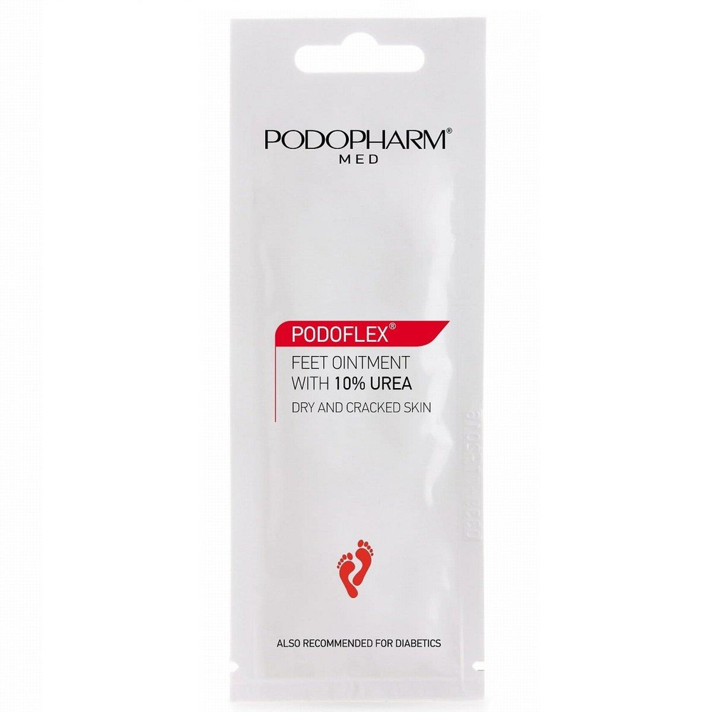 Podopharm Med Podoflex Ointment for Feet with 10% Urea Dry and Cracked Skin 10ml