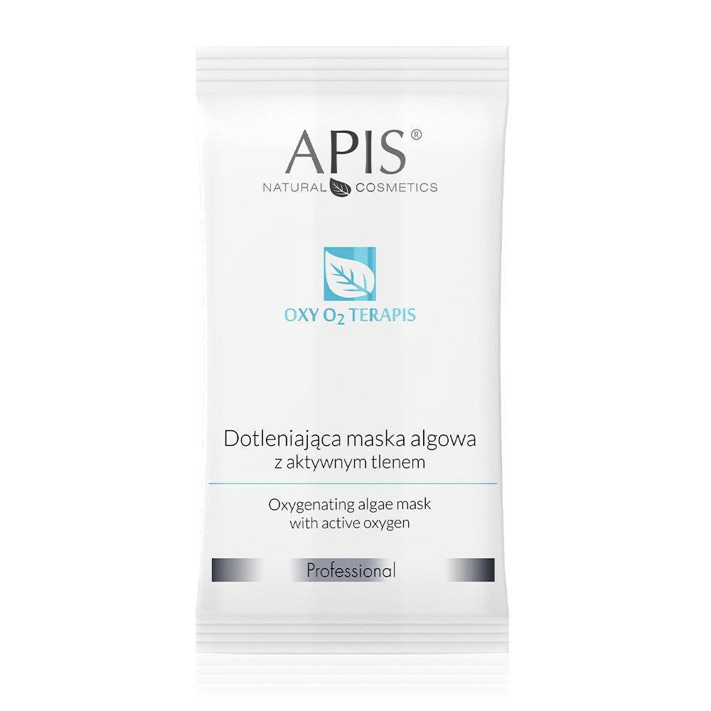Apis Oxy O2 Therapies Oxygenating Algae Mask with Active Oxygen for Dull Gray Skin 20g