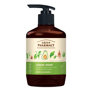Green Pharmacy Liquid Soap Aloe and Avocado 460ml