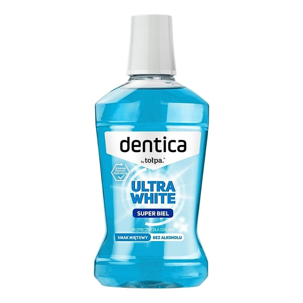 Tolpa Dentica Ultra White Oral Hygiene Mouthwash For Whitening and Fresh Breath 500ml