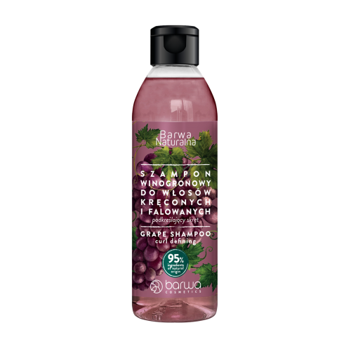 Barwa Luxury Grape Shampoo for Curly Hair 300ml