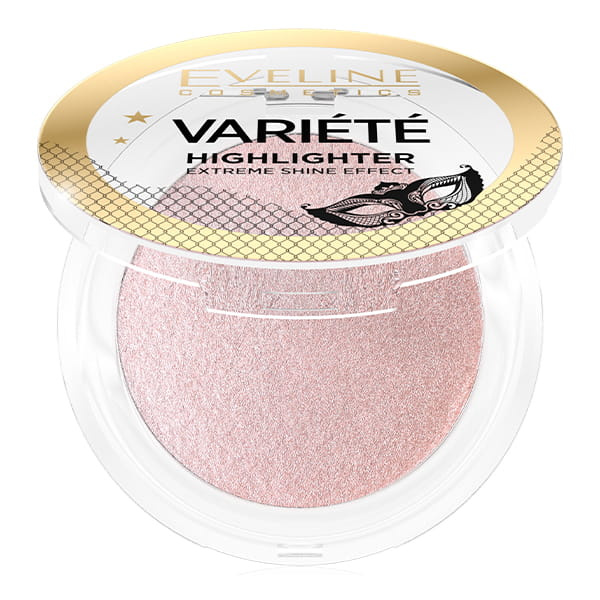 Eveline Variete Extreme Shine Effect Rozświetlacz Prasowany No 01 5g