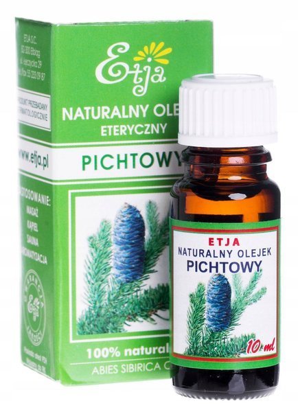 Etja Naturalny Olejek Eteryczny Pichtowy 10ml