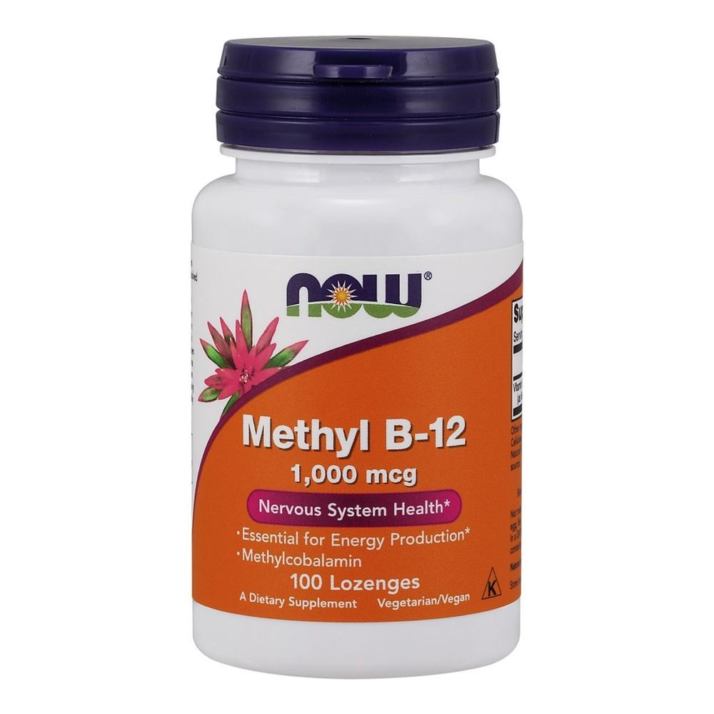 Now Foods Methyl B-12 1000mcg 100 Tabletek