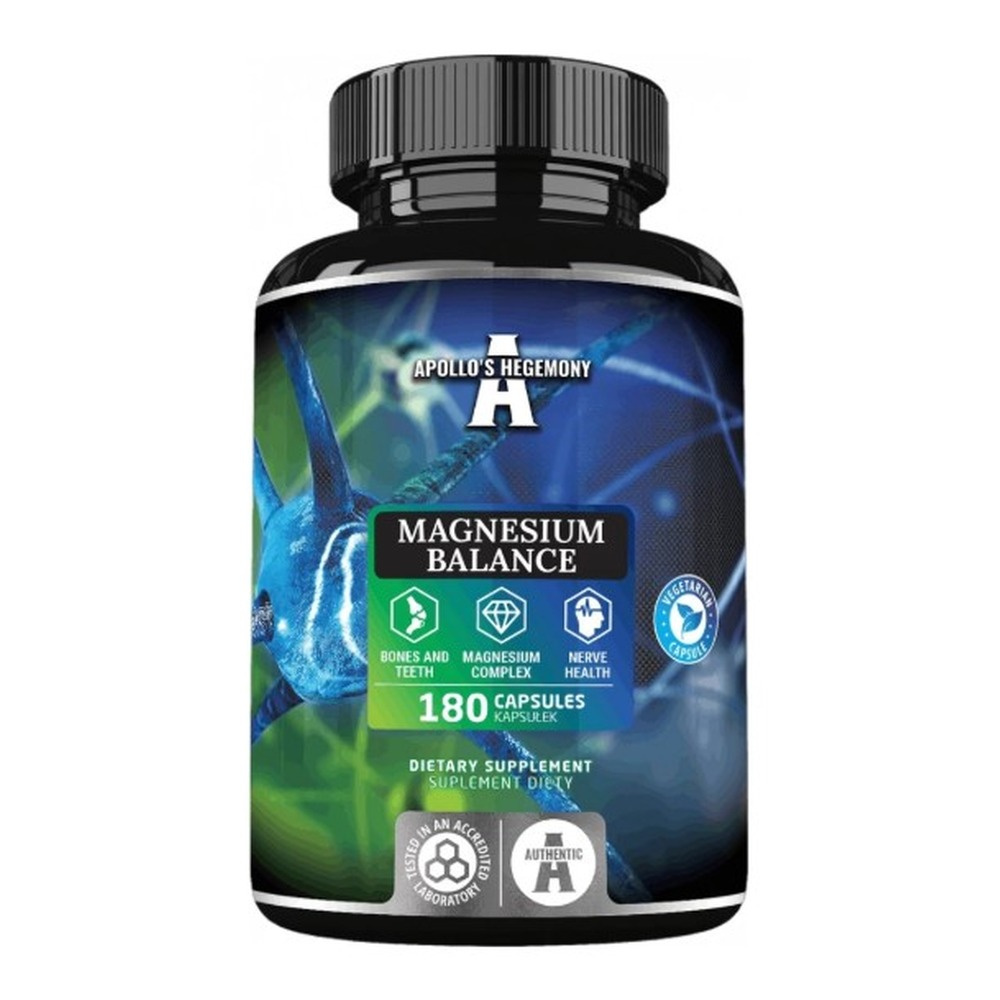 Apollo's Hegemony Magnesium Balance 180 Capsules