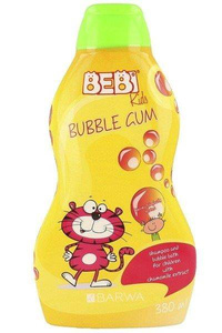 Barwa Bebi Shampoo and Bath Foam For Children 2in1 Bubblegum Sensitive Skin380ml