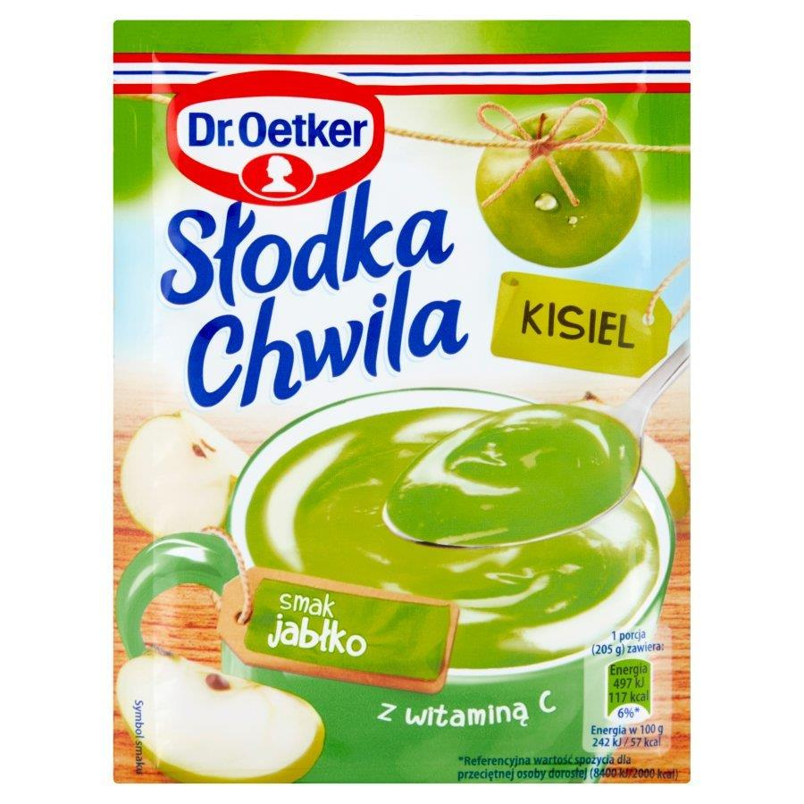 Dr. Oetker Słodka Chwila Kisiel Smak Jabłko 30g