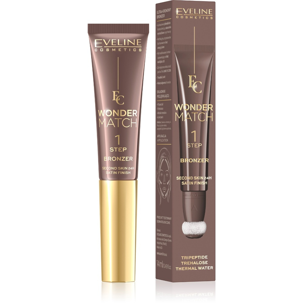 Eveline Wonder Match bronzer ultrakremowy 14 ml
