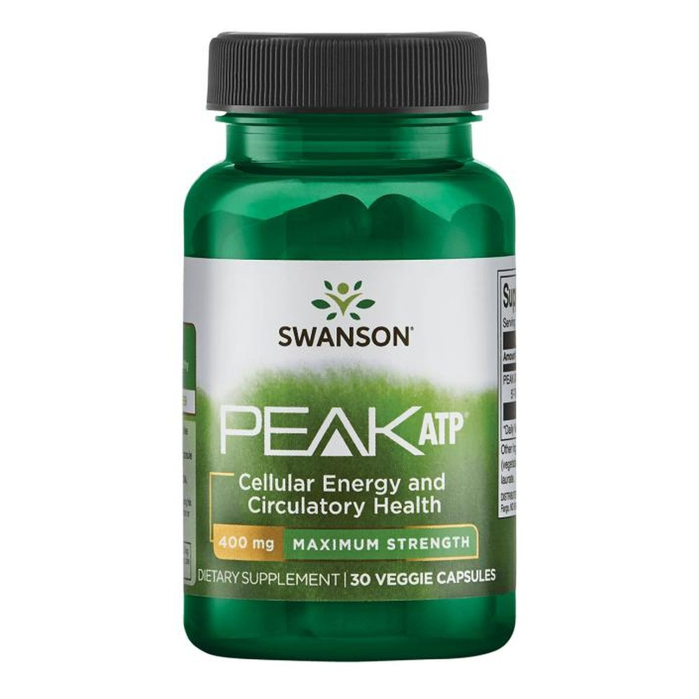 Swanson Peak ATP Maximum Strength 30 Vcapsules