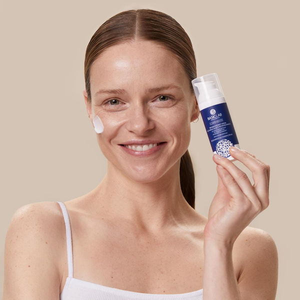 BasicLab Krem Trehalozowy - Najlepszy Nawilżający Krem dla Suchej Skóry, 50 ml