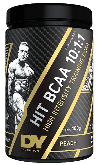 Dorian Yates HIT BCAA 10:1:1 Brzoskwiniowy BCAA w Proszku dla Sportowców 400g