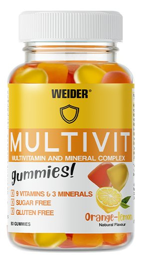 Weider Multivit, Orange Lemon - 80 gummies