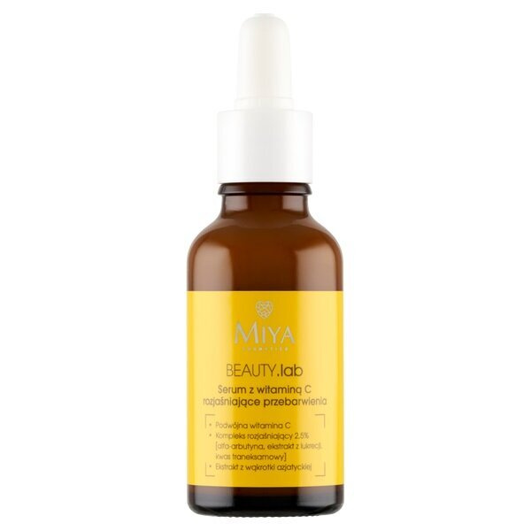 Miya BEAUTY.Lab Serum z Witaminą C Rozjaśniające Przebarwienia 30ml