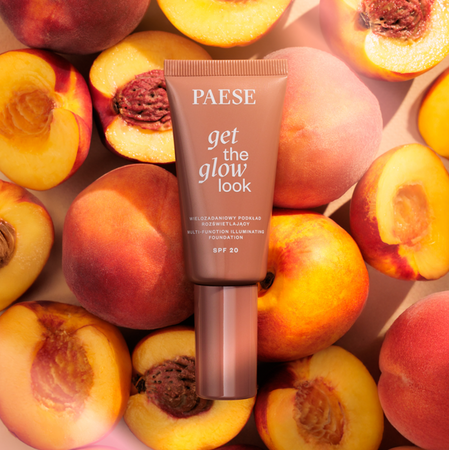 Paese Get The Glow Look Wielozadaniowy Podkład Rozświetlający Nr 3N Warm Beige SPF20 30ml