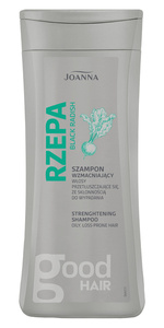Joanna Black Radish Shampoo Strengthening Greasy and Falling Out Hair 200ml
