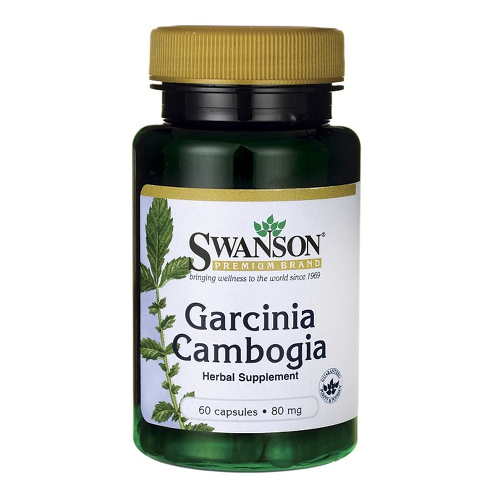 Swanson Garcinia Cambogia 5:1 Extract 80mg 60 Capsules