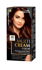 Joanna Multi Cream Color 3D Effect Paint No. 38 Chestnut Brown 1 Piece