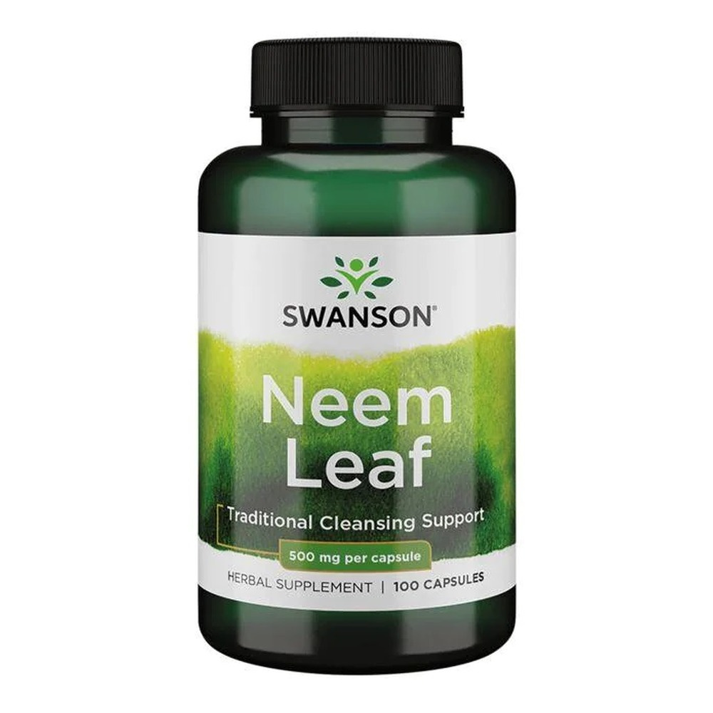 Swanson Neem Leaf 500mg 100 Capsules