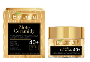 Bielenda Golden Ceramides Moisturizing Firming Day and Night Cream Anti Wrinkle 40+ 50ml