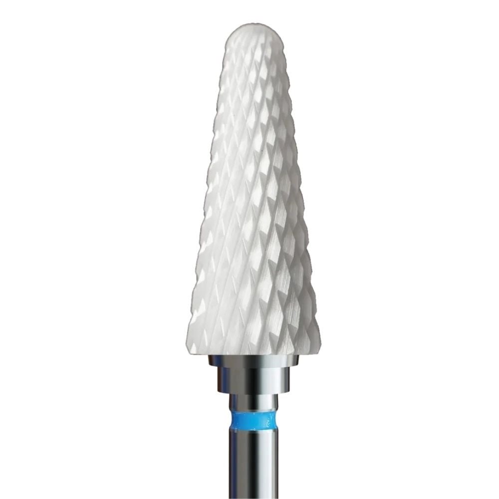 IQ Nails Ceramic Nail Drill Bit Standard Cone Cross Cut 6mm Z201X HP.060