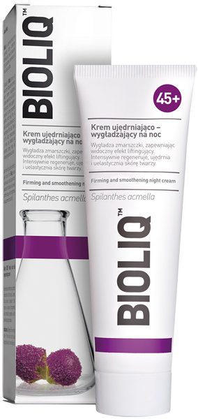 Bioliq 45+ Luxury Firming Night Cream with Hyaluronic Acid & Spilanthes Acmella - 50ml