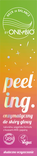 OnlyBio Hair Balance Enzymatic Scalp Scrub with AHA Acids 125ml