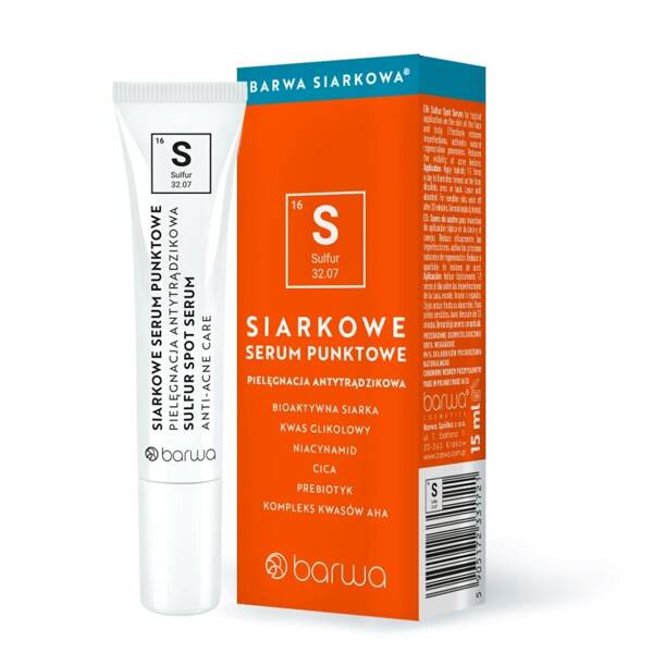 Barwa Sulfur Spot Serum for Skin Imperfections