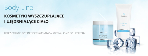 Clarena Body Line Kawowy Peeling do Ciała Antycellulitowy 250ml