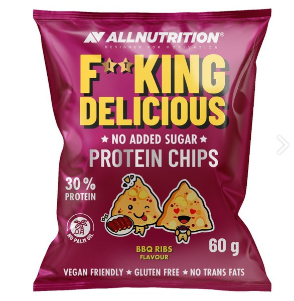 Allnutrition Fitking Delicious Protein Chips Barbecue Ribs 60g