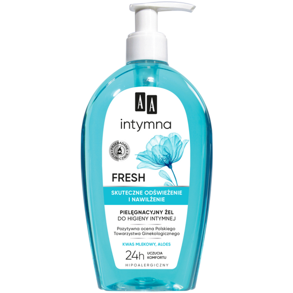 AA Intymna Fresh Delikatny Żel do Higieny Intymnej 300ml