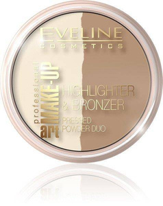 Eveline ART. MAKE-UP POWDER DUO NO 57 GLAM DARK