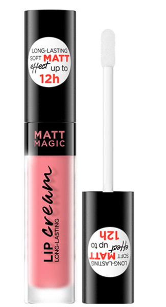Eveline Lip Cream Matt Magic no 02 Cashmere Nude Pomadka do Ust w Płynie 4,5 ml