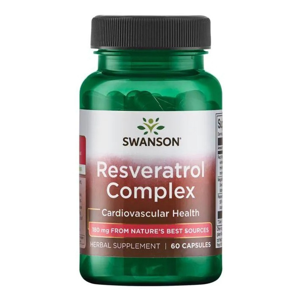 Swanson Resveratrol Complex 60 Kapsułek