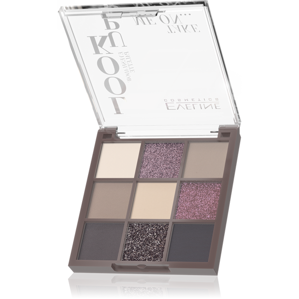 Eveline Look Up Palette of 9 Eyeshadows Take Me On Vegan 10.8g