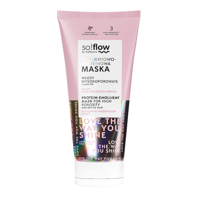 So!Flow Emollient-Protein Mask for Highly Porous and Brittle Hair 200ml