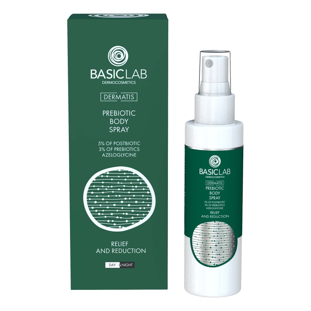 BasicLab Dermocosmetics Dermatis Prebiotic Body Spray 100ml