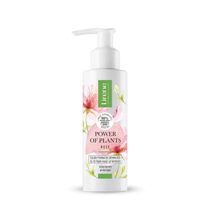 Lirene Power Of Plantis Olejek-Pianka do Demakijażu Róża 145ml